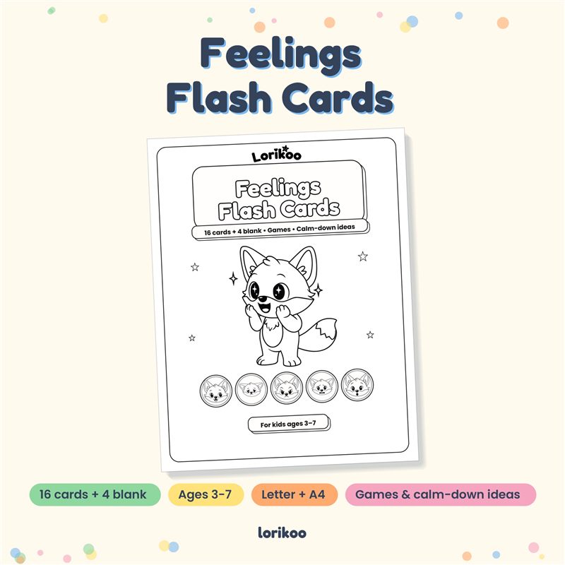Feelings Flash Cards